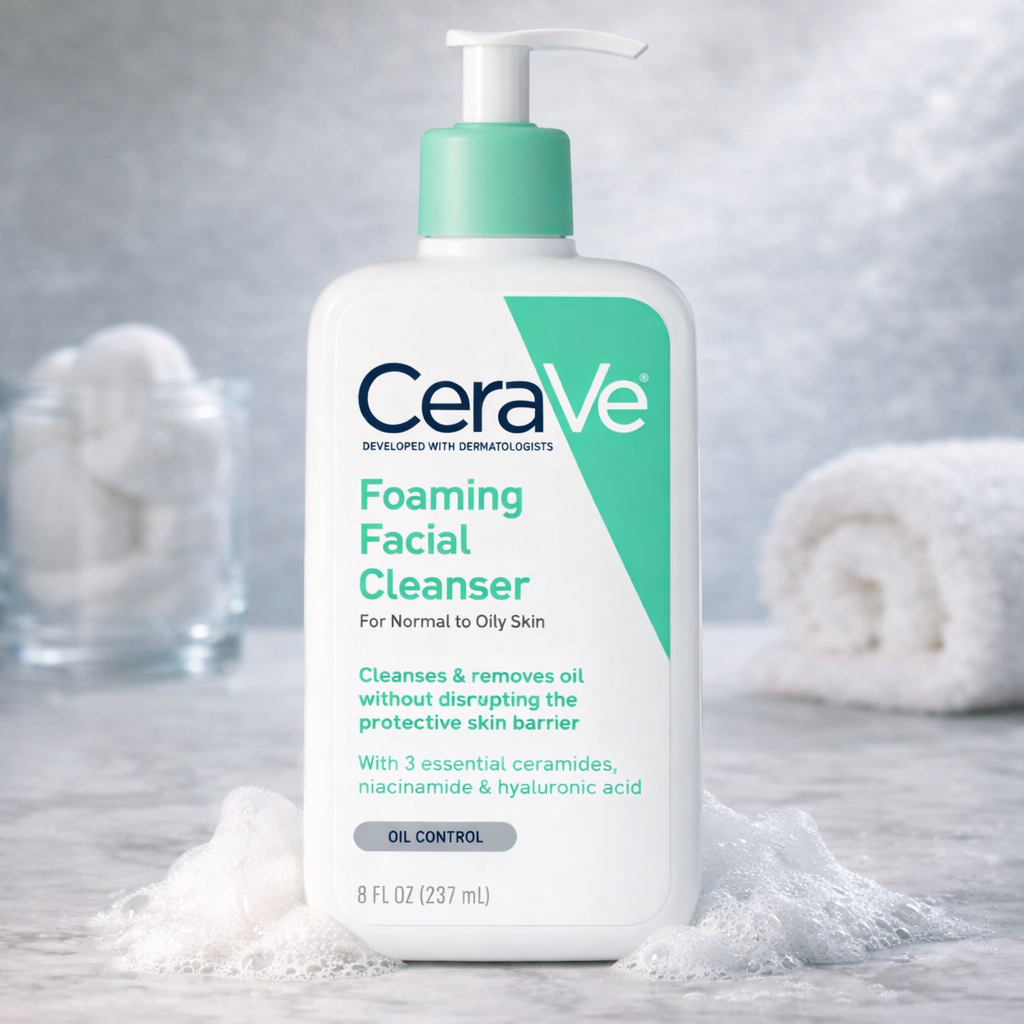 Cerave Foaming Facial Cleanser